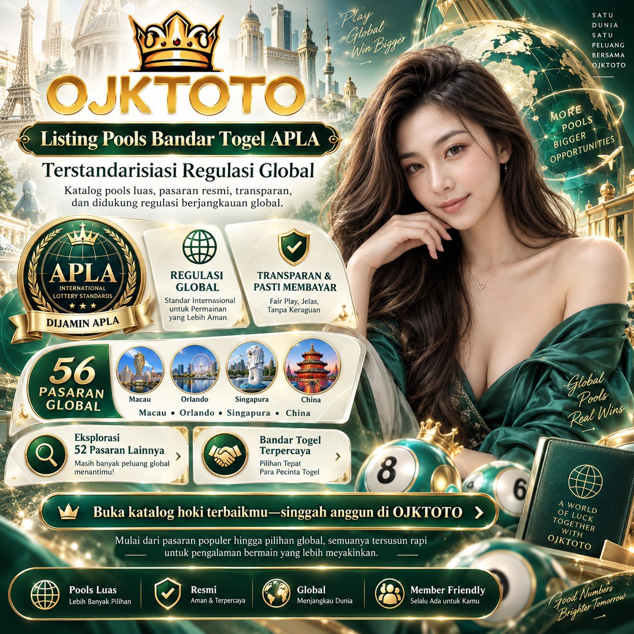Ojktoto 🝂 Listing Pools Bandar Togel APLA Terstandarisiasi Regulasi Global